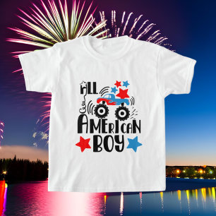 Patriotische amerikanische Wortart T-Shirt