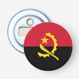Patriotische angolanische Flagge Flaschenöffner