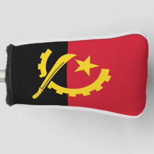 Patriotische angolanische Flagge Golf Headcover