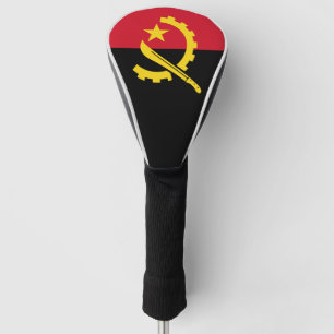 Patriotische angolanische Flagge Golf Headcover