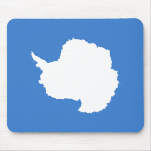 Patriotische Antarktika-Flagge Mousepad