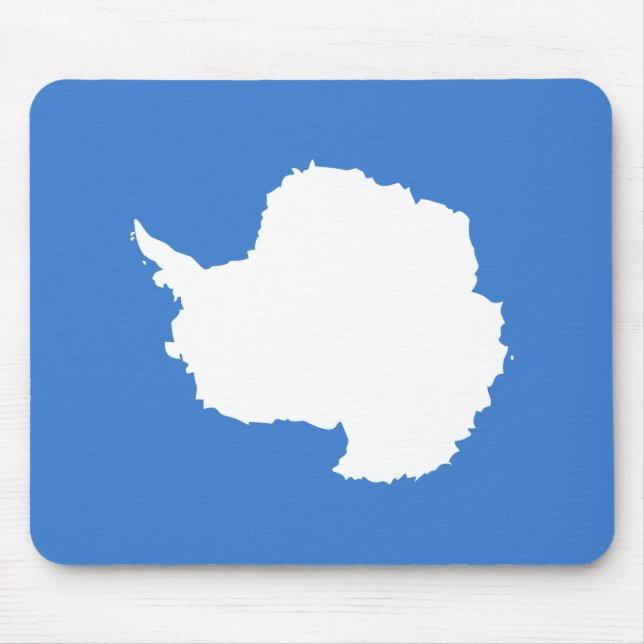 Patriotische Antarktis-Flagge Mousepad (Vorne)