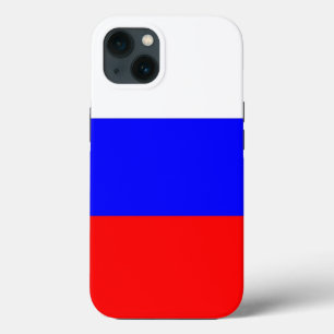 Patriotische Apple Case-Mate, Russische Flagge iPhone 13 Hülle
