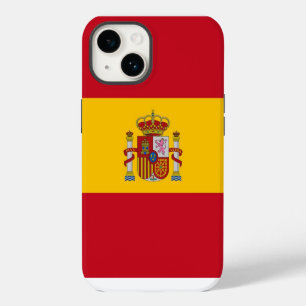 Patriotische Apple Hülle Case-Mate, spanische Flag iPhone 14 Hülle