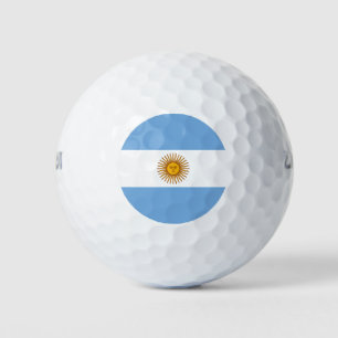 Patriotische argentinische Flagge Golfball