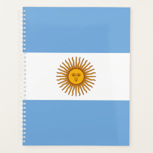 Patriotische argentinische Flagge Planer