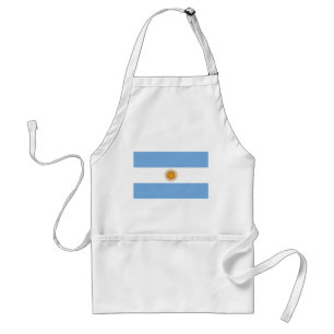 Patriotische argentinische Flagge Schürze