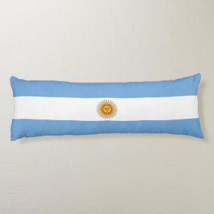 Patriotische argentinische Flagge Seitenschläferkissen