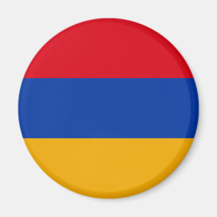 Patriotische armenische Flagge Magnet
