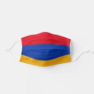 Patriotische armenische Flagge Mund-Nasen-Maske Aus Stoff