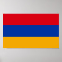 Patriotische armenische Flagge