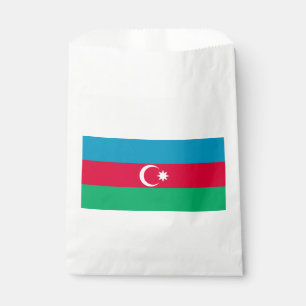 Patriotische Aserbaidschan-Flagge Gunstling-Tasche Geschenktütchen