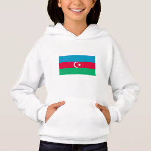 Patriotische Aserbaidschan-Flagge Hoodie
