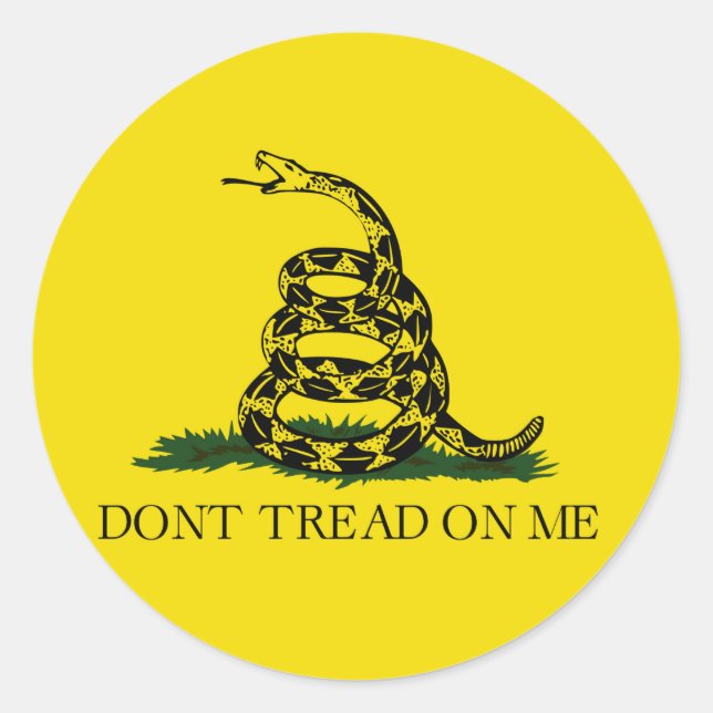 Patriotische Aufkleber (Vorderseite)