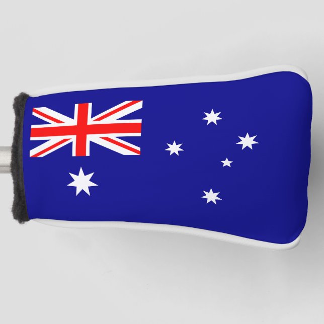 Patriotische australische Flagge Golf Headcover (Vorderseite)