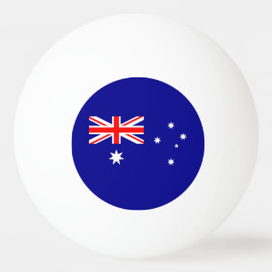 Patriotische australische Flagge Ping-Pong-Ball Tischtennisball