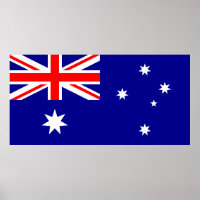 Patriotische australische Flagge