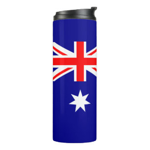 Patriotische australische Flagge Thermosbecher