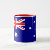 Patriotische australische Flagge