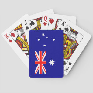 Patriotische australische Flaggen Spielkarten