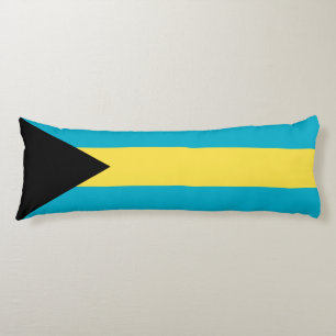 Patriotische bahamianische Flagge Seitenschläferkissen