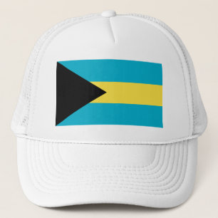 Patriotische bahamianische Flagge Truckerkappe