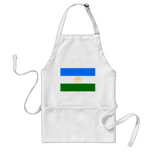 Patriotische Bashkortostan-Flagge Schürze