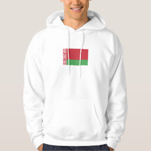 Patriotische belarussische Flagge Hoodie