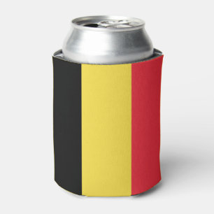 Patriotische belgische Flagge Dosenkühler