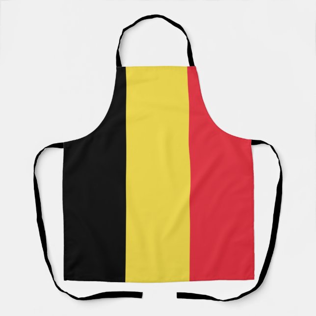 Patriotische belgische Flagge Schürze (Vorderseite)