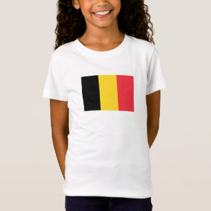 Patriotische belgische Flagge T-Shirt