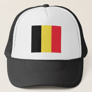 Patriotische belgische Flagge Truckerkappe