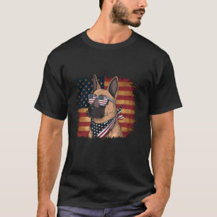 Patriotische belgische Malinois-Liebhaber T-Shirt