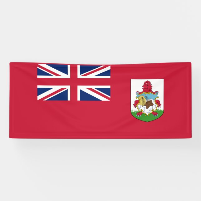 Patriotische Bermuda-Flagge Banner (Horizontal)
