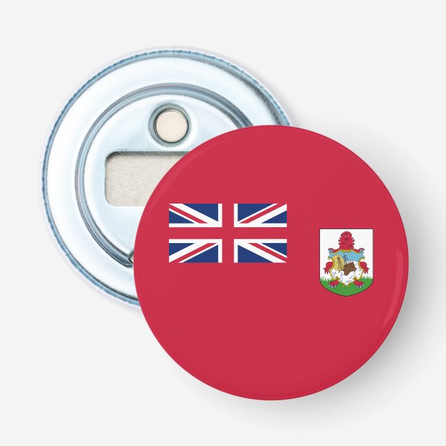 Patriotische Bermuda-Flagge Flaschenöffner (Vorderseite)