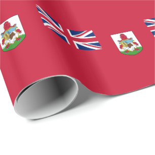 Patriotische Bermuda-Flagge Geschenkpapier