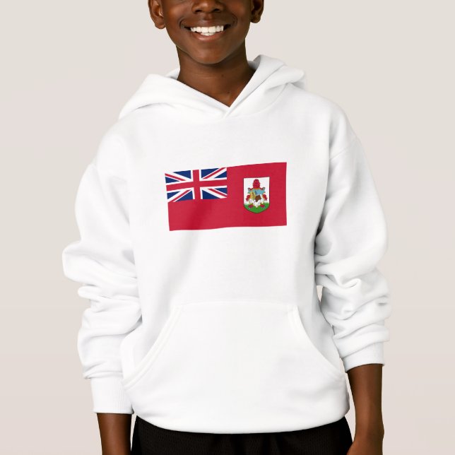 Patriotische Bermuda-Flagge Hoodie (Vorderseite)