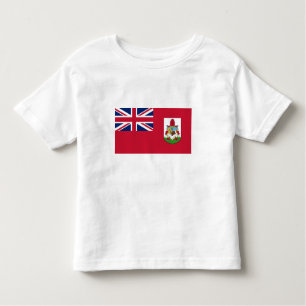 Patriotische Bermuda-Flagge Kleinkind T-shirt
