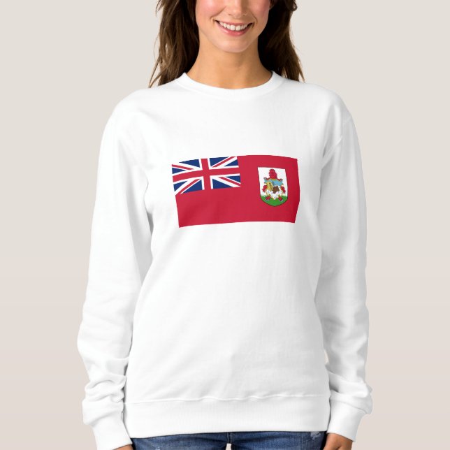Patriotische Bermuda-Flagge Sweatshirt (Vorderseite)