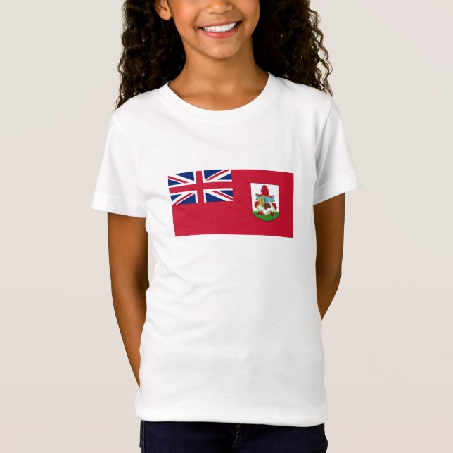 Patriotische Bermuda-Flagge T-Shirt (Vorderseite)