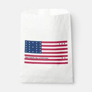 Patriotische Bikini-Atoll-Flagge Geschenktütchen