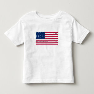 Patriotische Bikini-Atoll-Flagge Kleinkind T-shirt