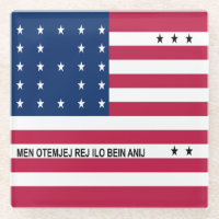 Patriotische Bikini-Atollflagge