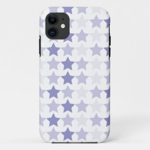 Patriotische blaue Ombre-Sterne Case-Mate iPhone Hülle