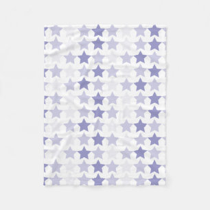 Patriotische Blaue Ombre-Sterne Fleecedecke