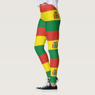 Patriotische Bolivien-Flag-Leggings Leggings
