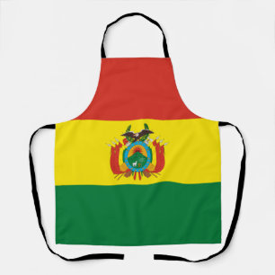 Patriotische Bolivienflagge Schürze