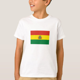 Patriotische Bolivienflagge T-Shirt