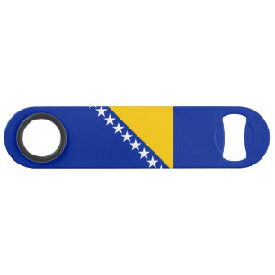 Patriotische bosnisch-herzegowinische Flagge Speed Flaschenöffner