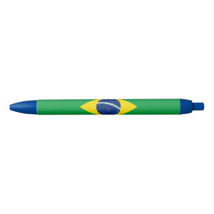 Patriotische Brasilien-Flagge Kugelschreiber